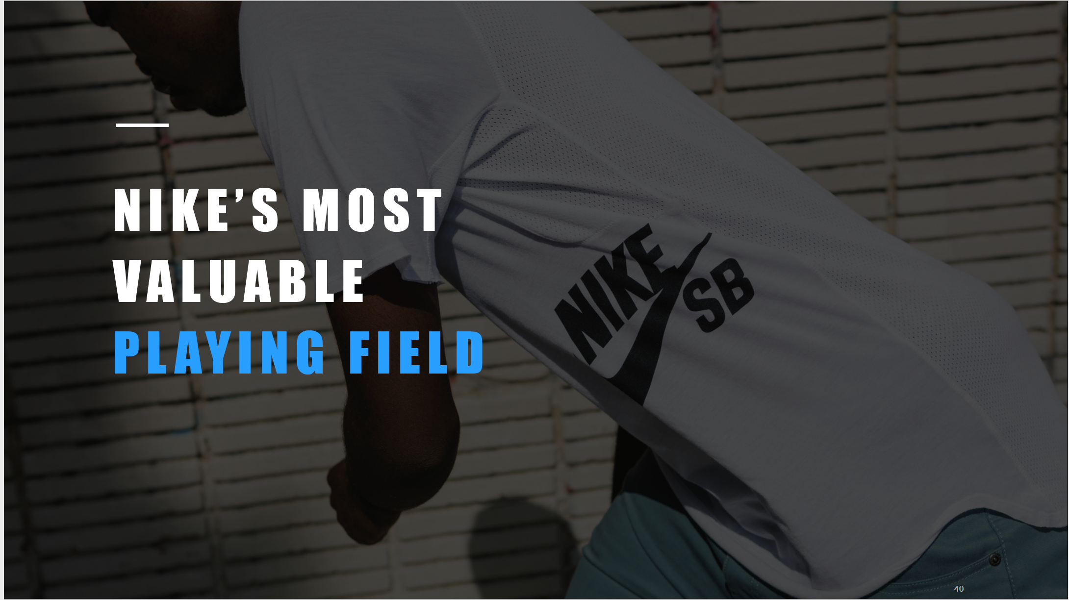 Nike Emea: VP Brand Operations