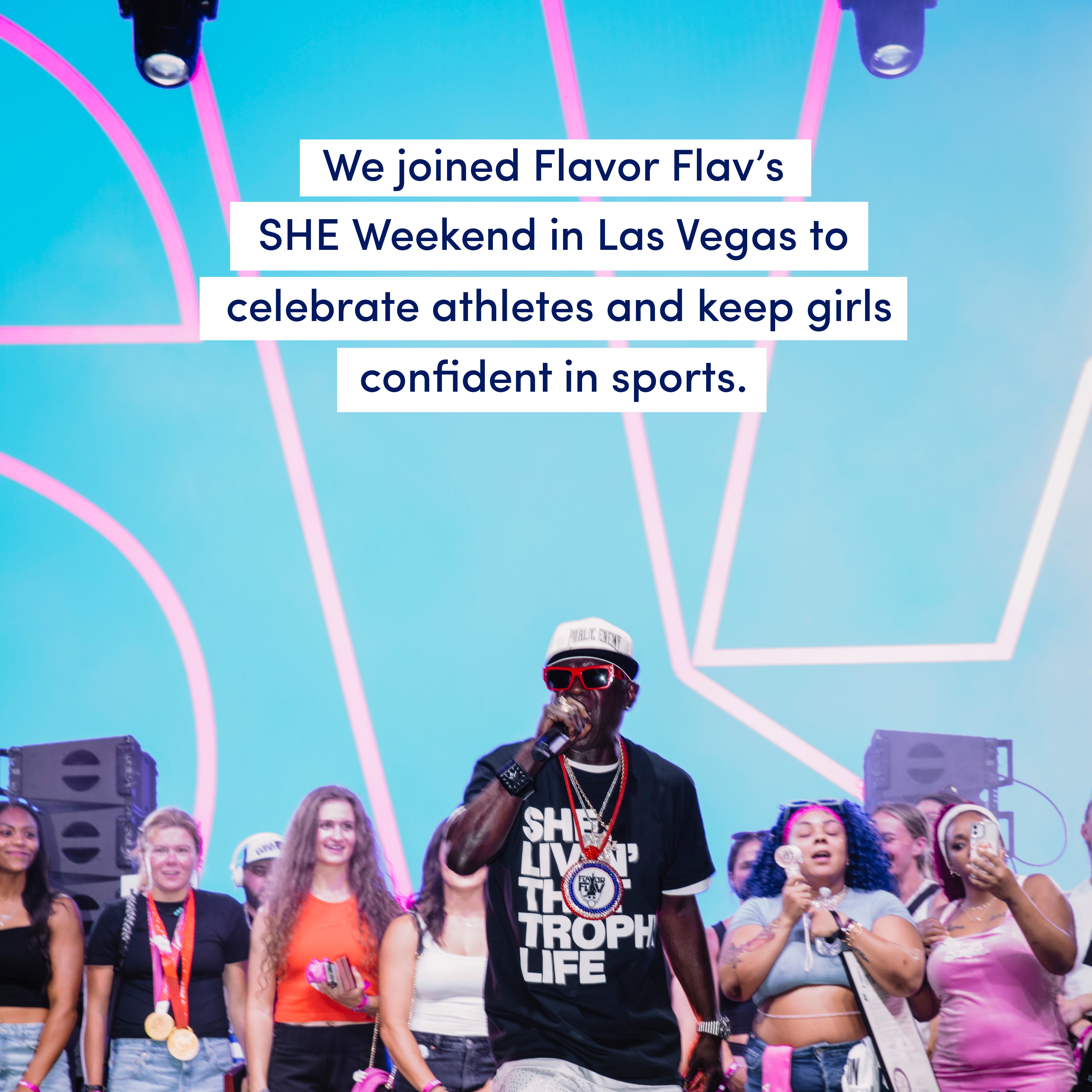 Dove x Flavor Flav’s SHE Weekend